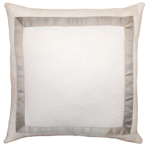 Marquess Birch Taupe Ribbon Pillow