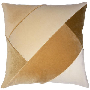 Maxwell Velvet Camel Pillow