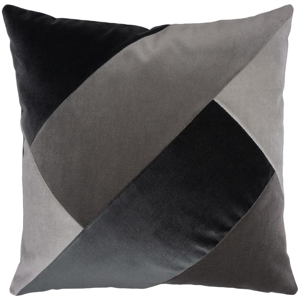 Maxwell Velvet Grey Pillow