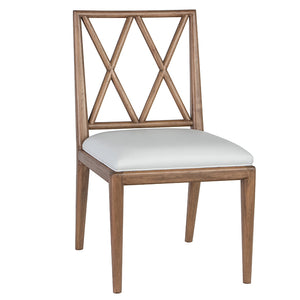 Milton X-Back Armless Side Chair