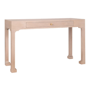 Morris 1-Drawer Console Table with Sculpted Feet