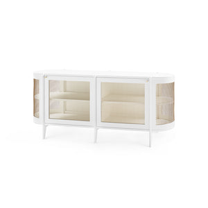 2-Door Cabinet in White | Nadia Collection | Villa & House