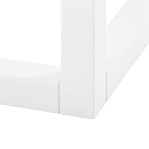 1-Drawer Side Table in White | Newport Collection | Villa & House