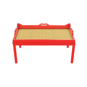 Billy Lacquer Coffee Table - Bright Red (Additional Colors Available)