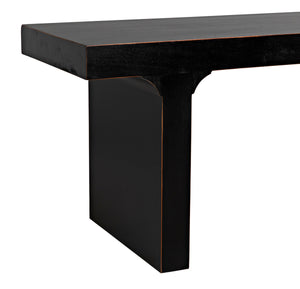 Kir Bench, Hand Rubbed Black