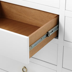 Large 8-Drawer in White | Newton Collection | Villa & House