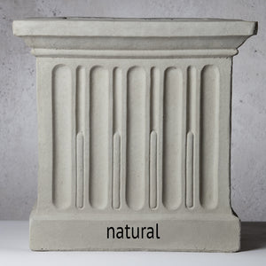 Extra Large Cast Stone Low Tribeca Planter - Greystone (Additional Patinas Available)