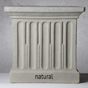 Cast Stone Beveled Songbird Fountain - Greystone (Additional Patinas Available)