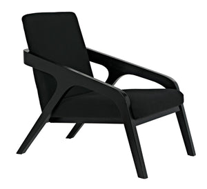 Lamar Chair, Charcoal Black