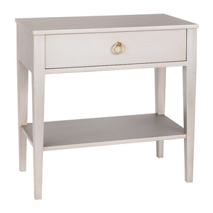 Noah 1-Drawer Nightstand with Shelf