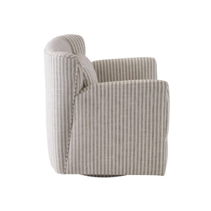 Grace Swivel Chair- Swift Zinc
