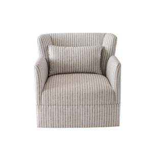 Grace Swivel Chair- Swift Zinc