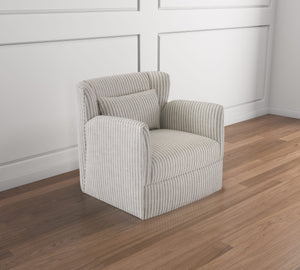 Grace Swivel Chair- Swift Zinc