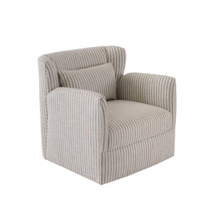 Grace Swivel Chair- Swift Zinc