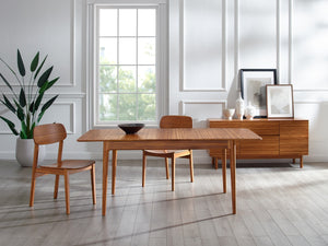 Mija Extensible Dining Table - Amber