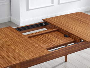 Mija Extensible Dining Table - Amber