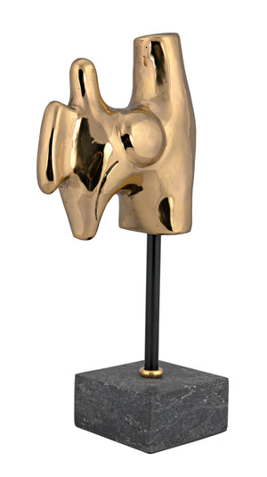 Goker, Brass with Stand