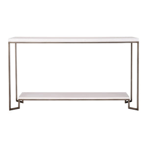 Ottis Industrial Console Table with Metal Frame