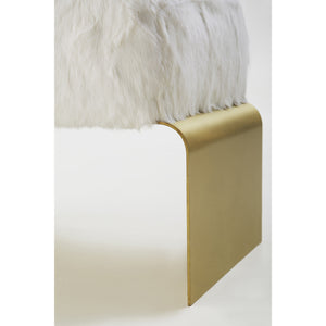 Key West Metal Bench - Fur (Additional Colors & Finishes Available)