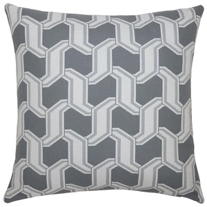 Outdoor Chain Grey Pillow