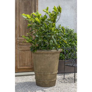 Extra Large Cast Stone Urbino Planter - Aged Limestone (Additional Patinas Available)