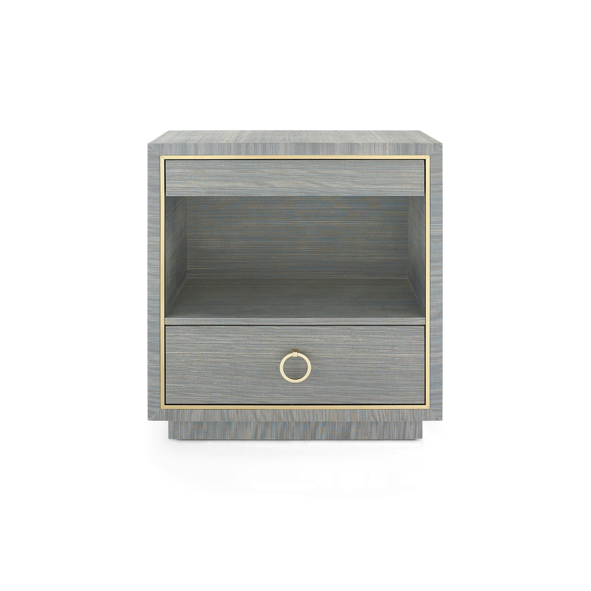 2-Drawer Side Table in Slate Blue | Parker Collection | Villa & House