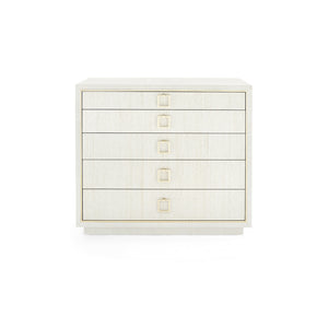 Large 5-Drawer in Silver | Parker Collection | Villa & House