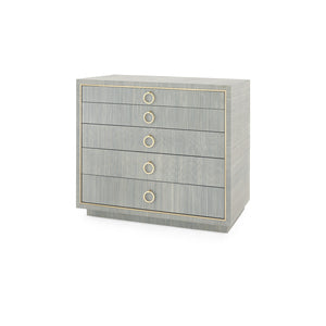 Large 5-Drawer in Slate Blue | Parker Collection | Villa & House