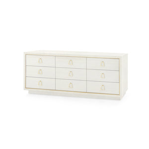 Extra Large 9-Drawer in Silver | Parker Collection | Villa & House