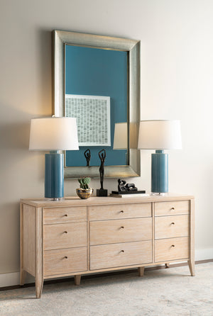 Extra Large 9-Drawer - Bleached Cerused Oak | Paola Collection | Villa & House