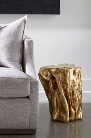 Copse Stool, Gold Leaf, Small