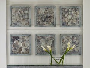 Shell Wall Tile, w/Glass