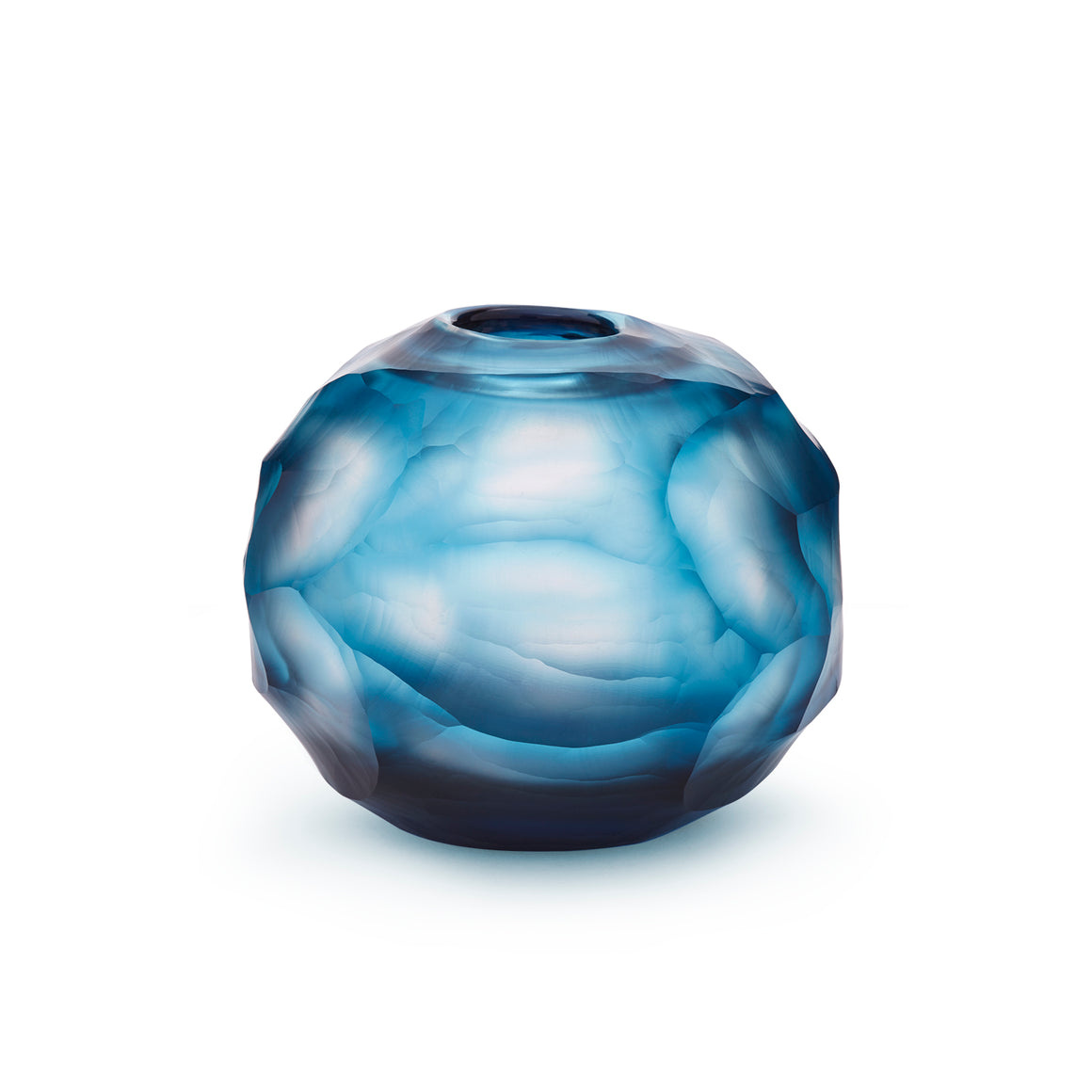 Small Vase in Ocean Blue | Planeta Collection | Villa & House