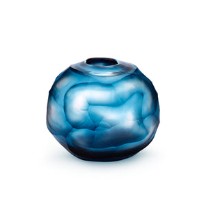 Small Vase in Ocean Blue | Planeta Collection | Villa & House