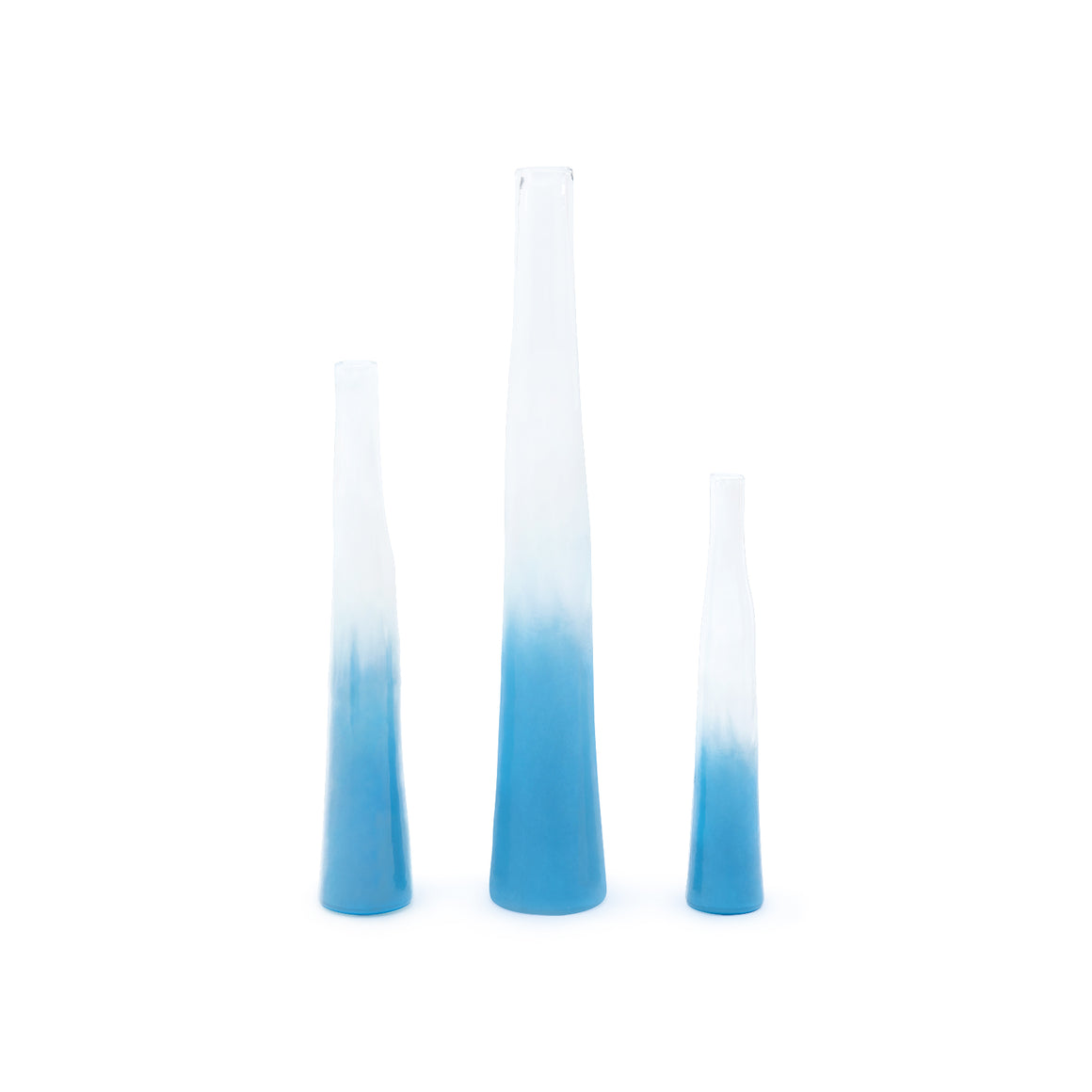 Light Blue Set of 3 Vases | Primavera Collection | Villa & House