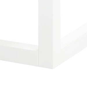 1-Drawer Side Table in White Lacquer | Polo Collection | Villa & House