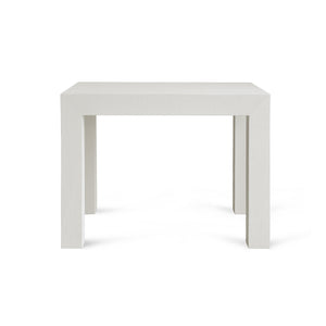 Side Table in White | Parsons Collection | Villa & House