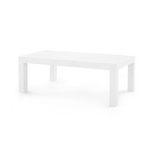 Coffee Table in White | Parsons Collection | Villa & House