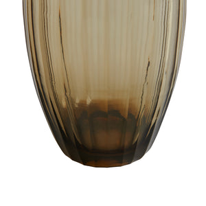Small Vase in Amber Smoke | Pietro Collection | Villa & House