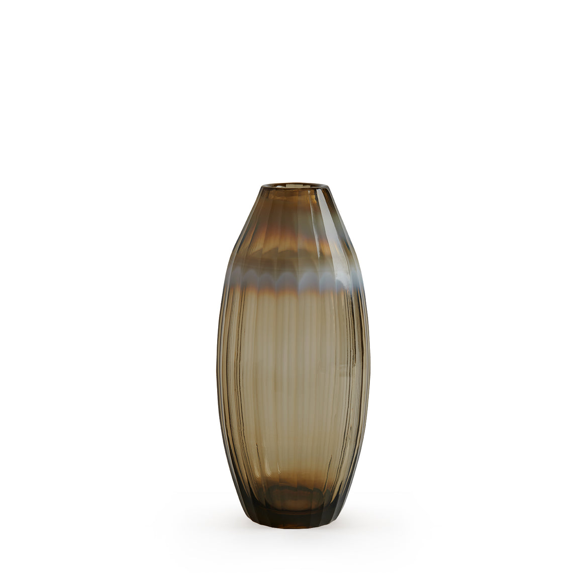 Small Vase in Amber Smoke | Pietro Collection | Villa & House