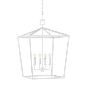 Denison White Grande Chandelier