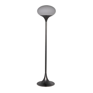 Drop Floor Lamp, Gun Metal Finish