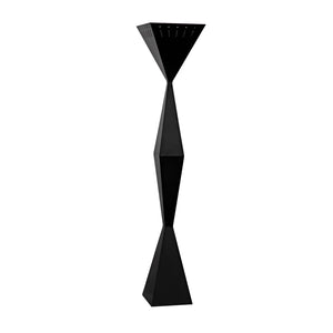 Brixton Floor Lamp, Black Steel