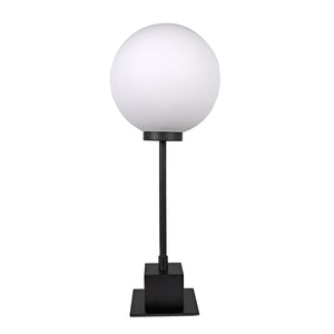 Mond Table Lamp, Black Steel