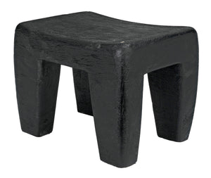 Sumo Stool, Black Burnt