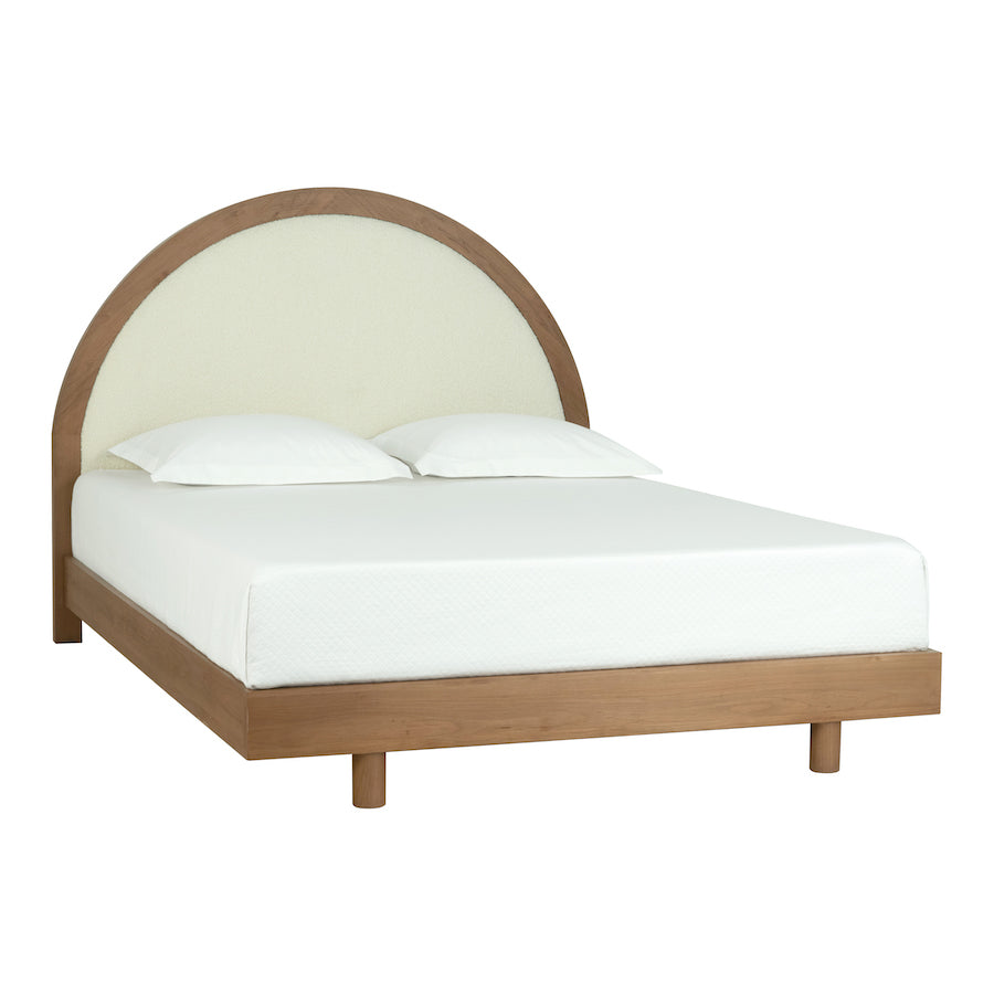 Phoebe Upholstered Platform Bed – Available in 4 Sizes