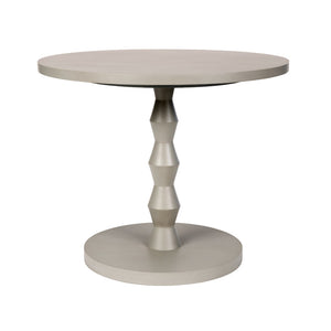 Poppy Modern Dinette Table with Angular Turned Pedestal  – Available in 3 Sizes