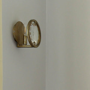 Quincy 1 Light Distressed Twilight Wall Mount