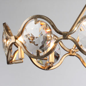 Quincy 10 Light Distressed Twilight Chandelier