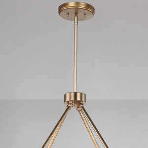 Quincy 10 Light Distressed Twilight Chandelier